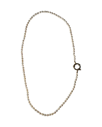 Collier éclats de cailloux - 24 pierres différentes