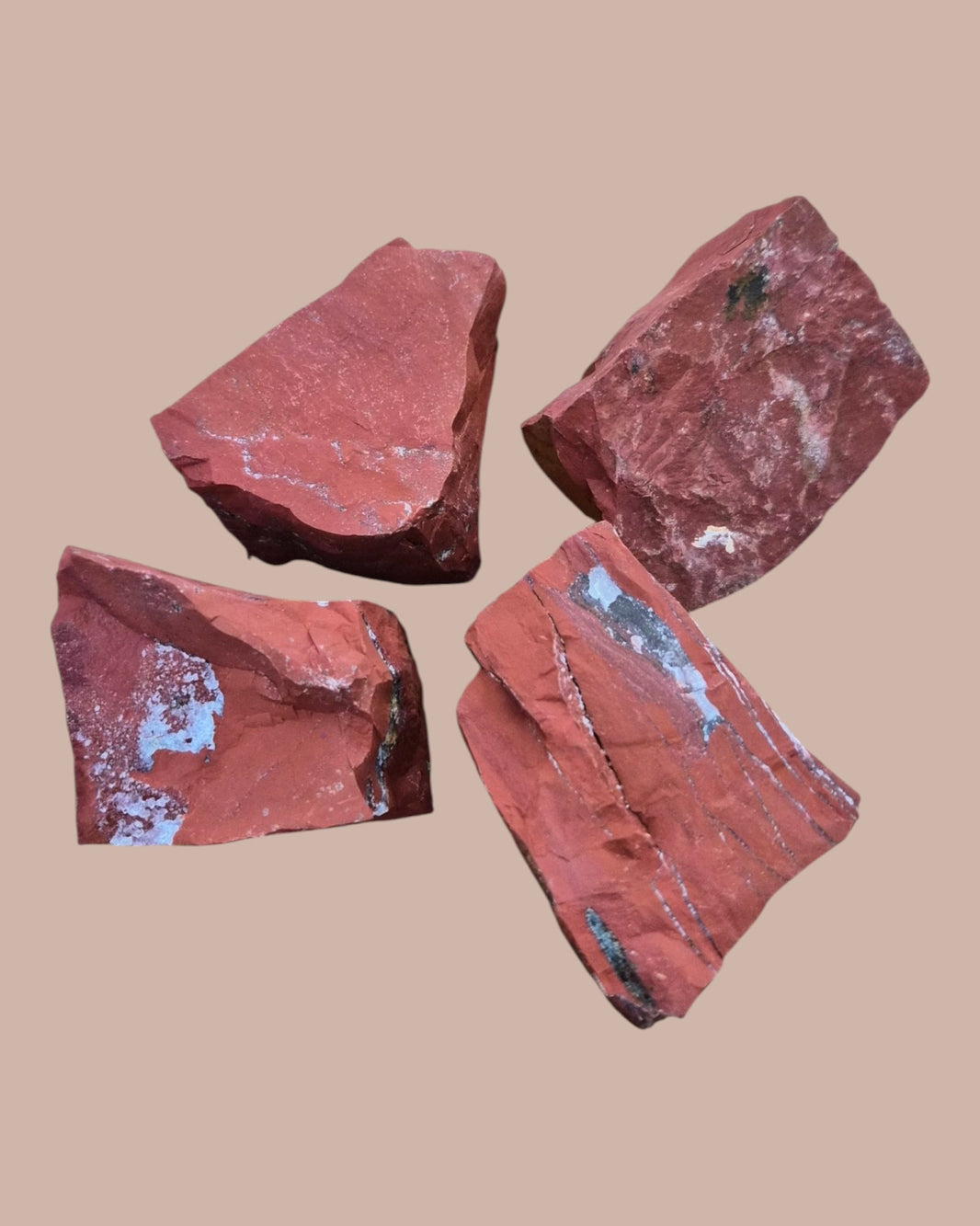 Pierre brut Jaspe rouge