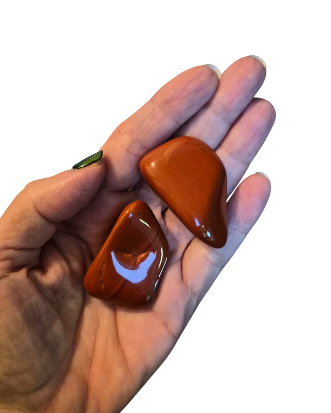 Pierre roulée de Jaspe rouge [Energie, Motivation]