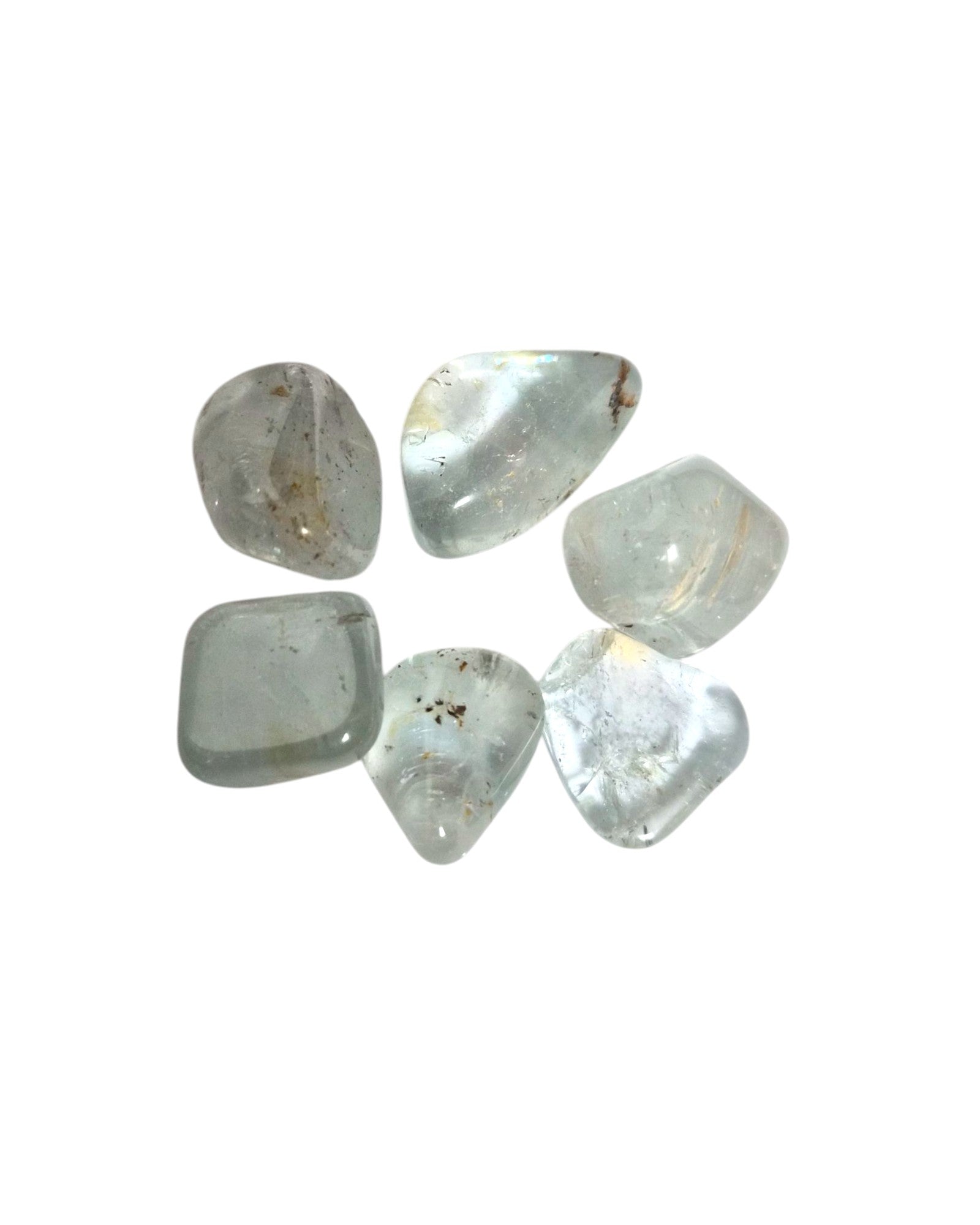 Pierre roulée Topaze Bleue