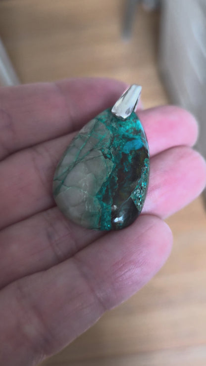 Pendentif Chrysocolle