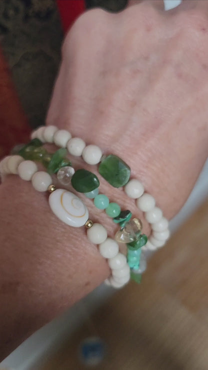 Bracelet Brise de Chrysoprase