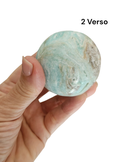 Sphère Aragonite bleue [Apaisement et clarté intérieure]