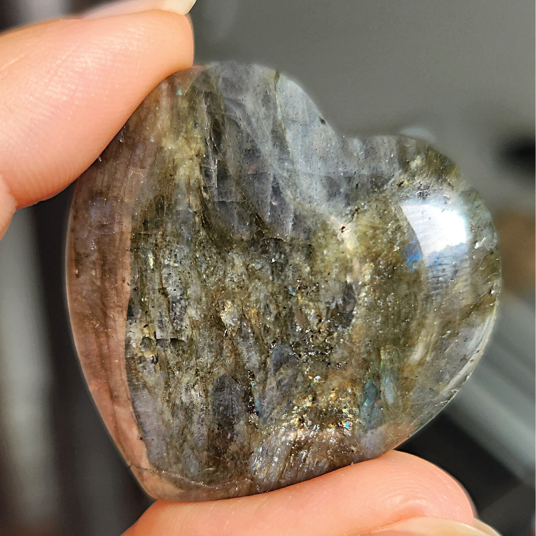 Cœur Labradorite [Douceur, Protection]