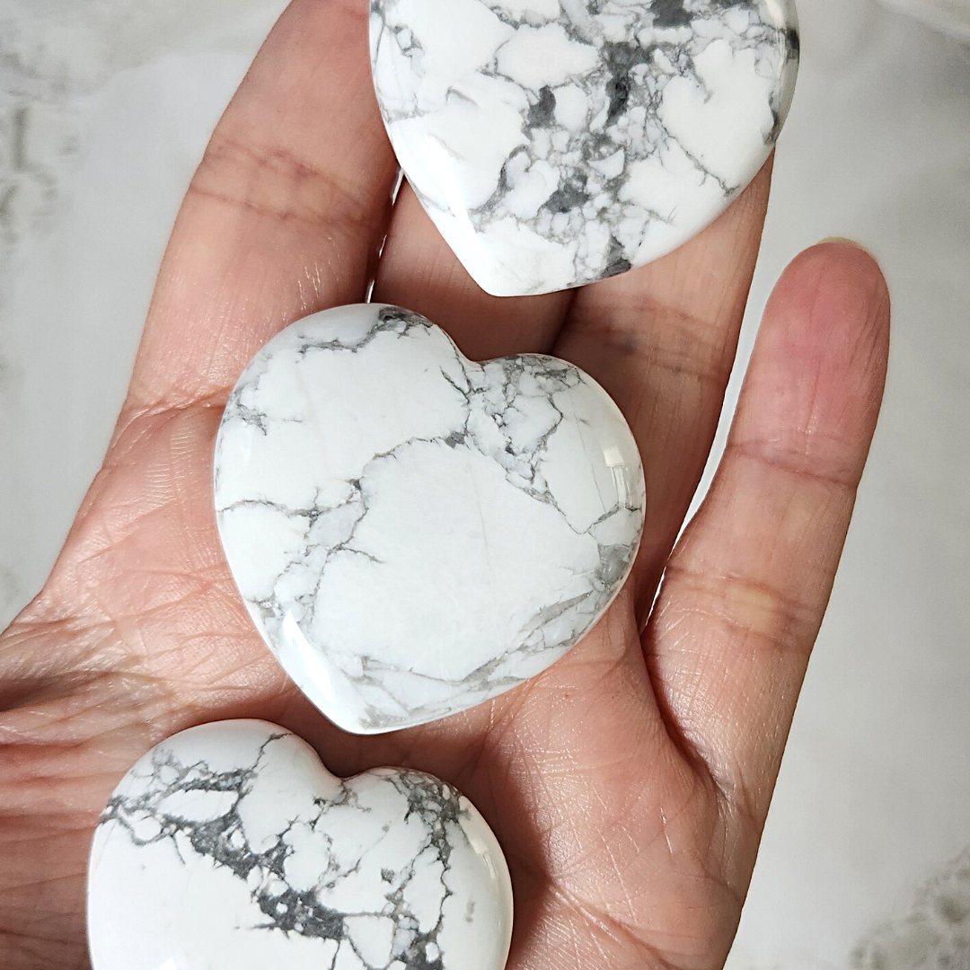 Cœur Howlite
