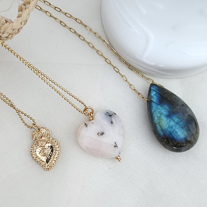 Collier Coeur ex-voto