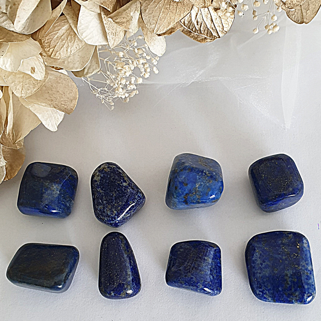 Pierre roulée de Lapis lazuli [Stabilité, Intuition]