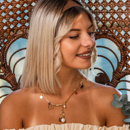 Collier 7 Nuances doré